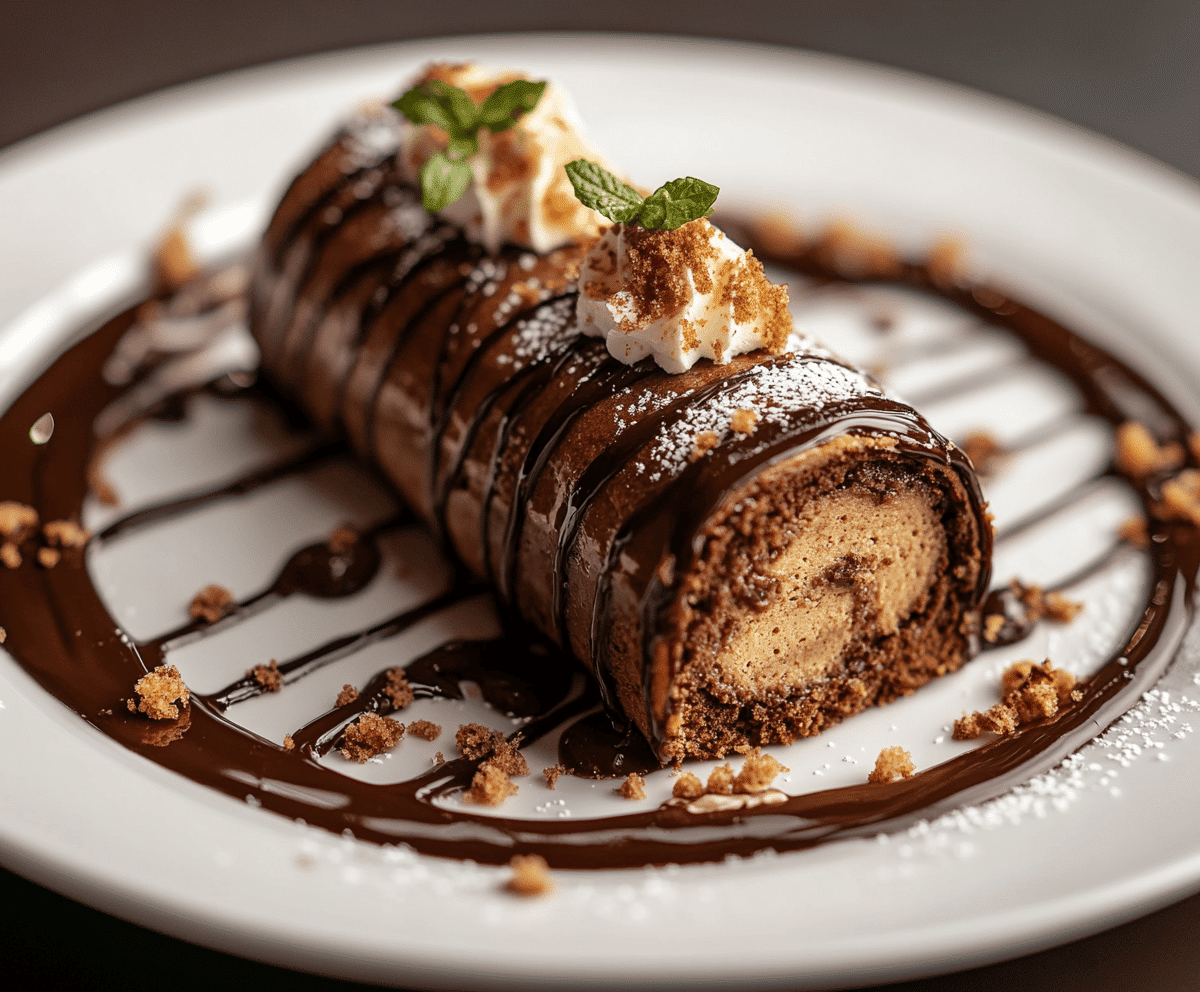 Make a moist chocolate cake roll with whipped cream and ganache. Chocolate cake roll recipe for showstopper desserts—start now!