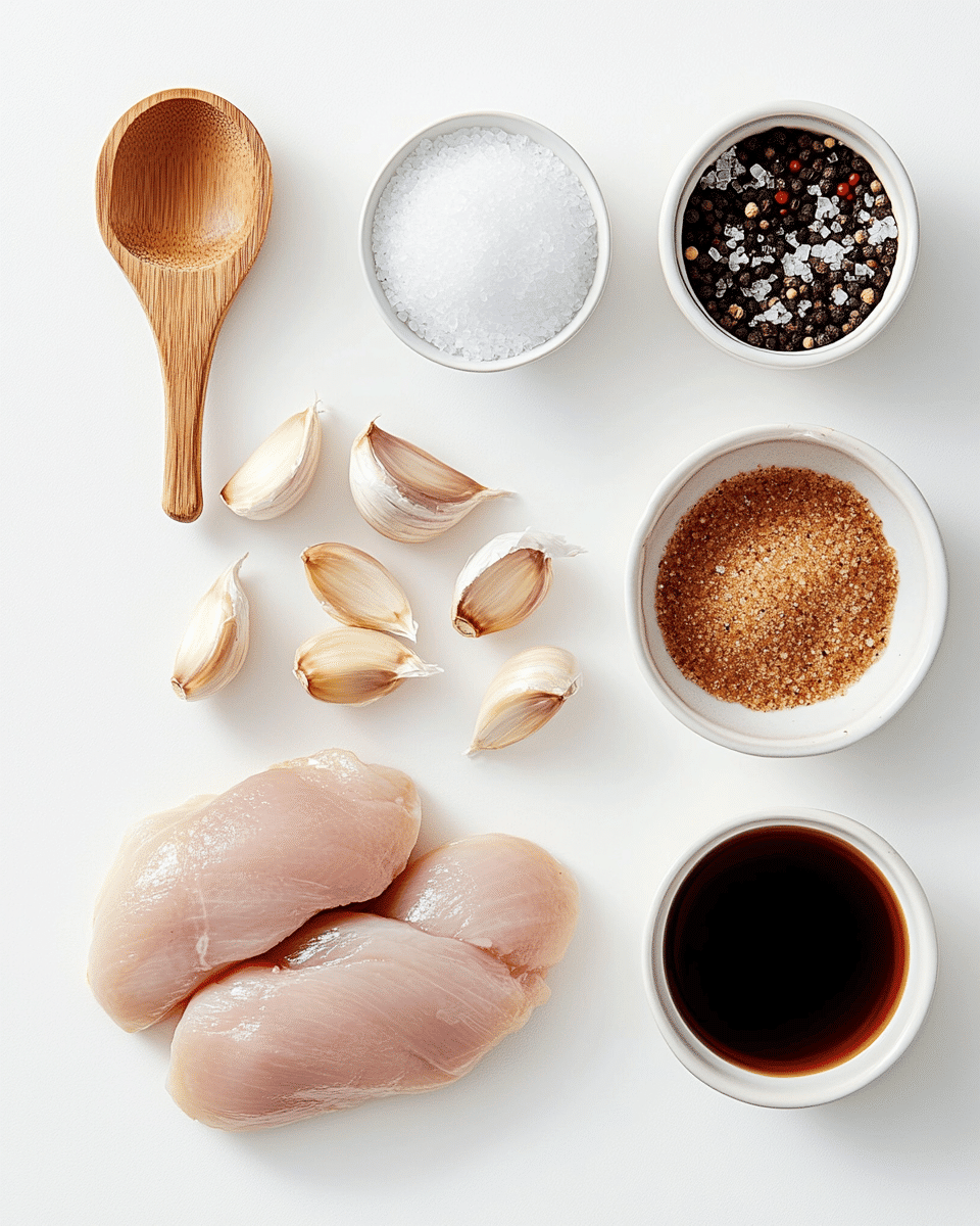 Brown Sugar Garlic Chicken ingredients