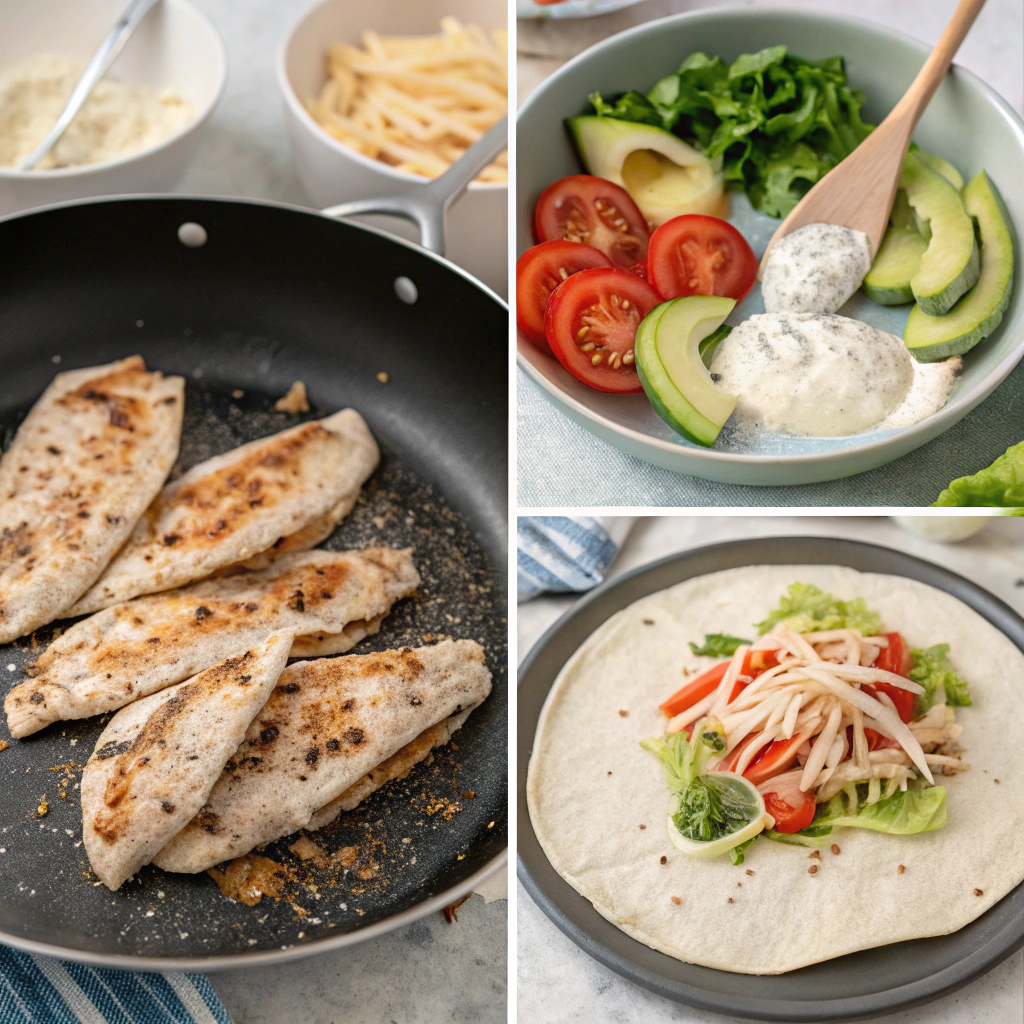 Chicken Wrap How to Make