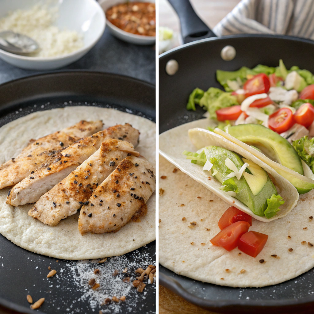 Chicken wrap How to Make 