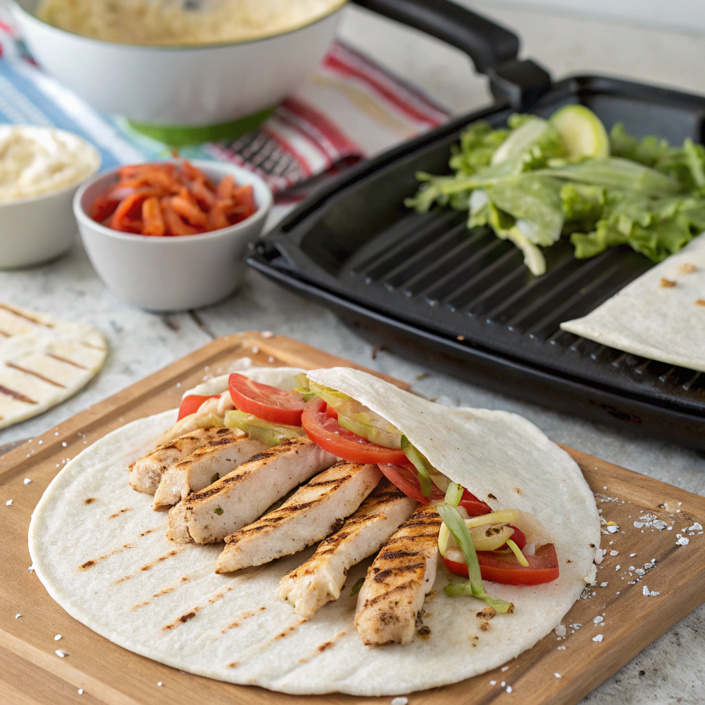 Grilled chicken wrap recipe How to Make