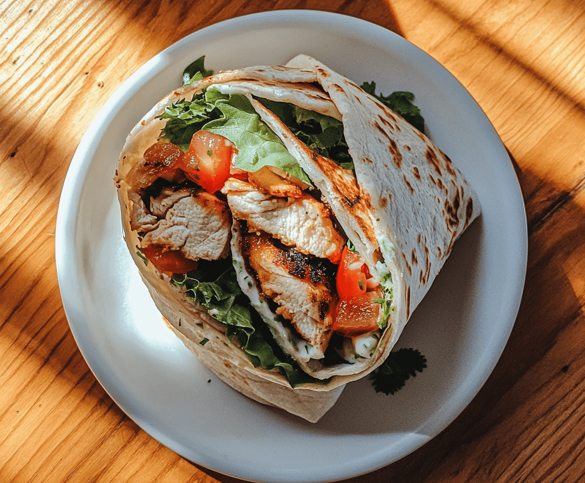 chicken wrap