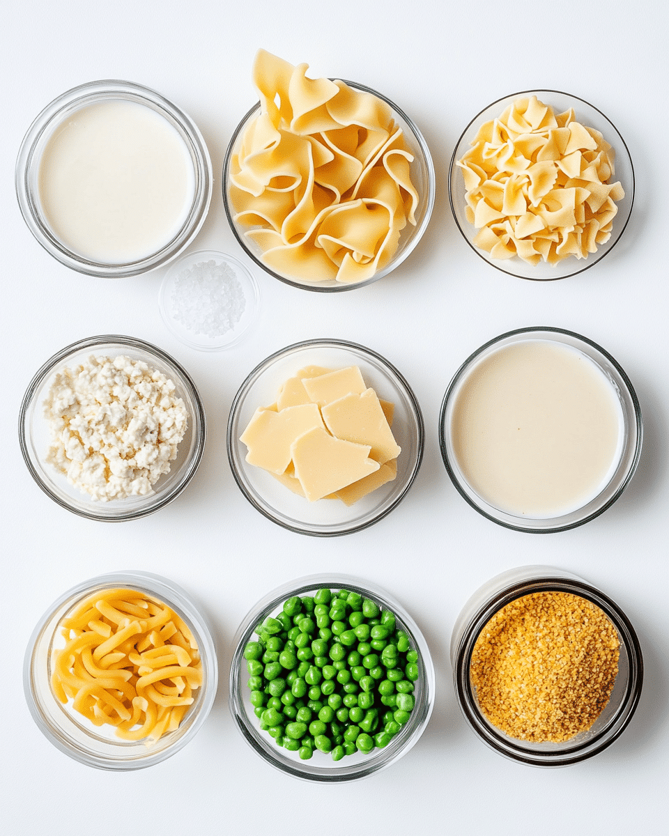 easy tuna casserole ingredients