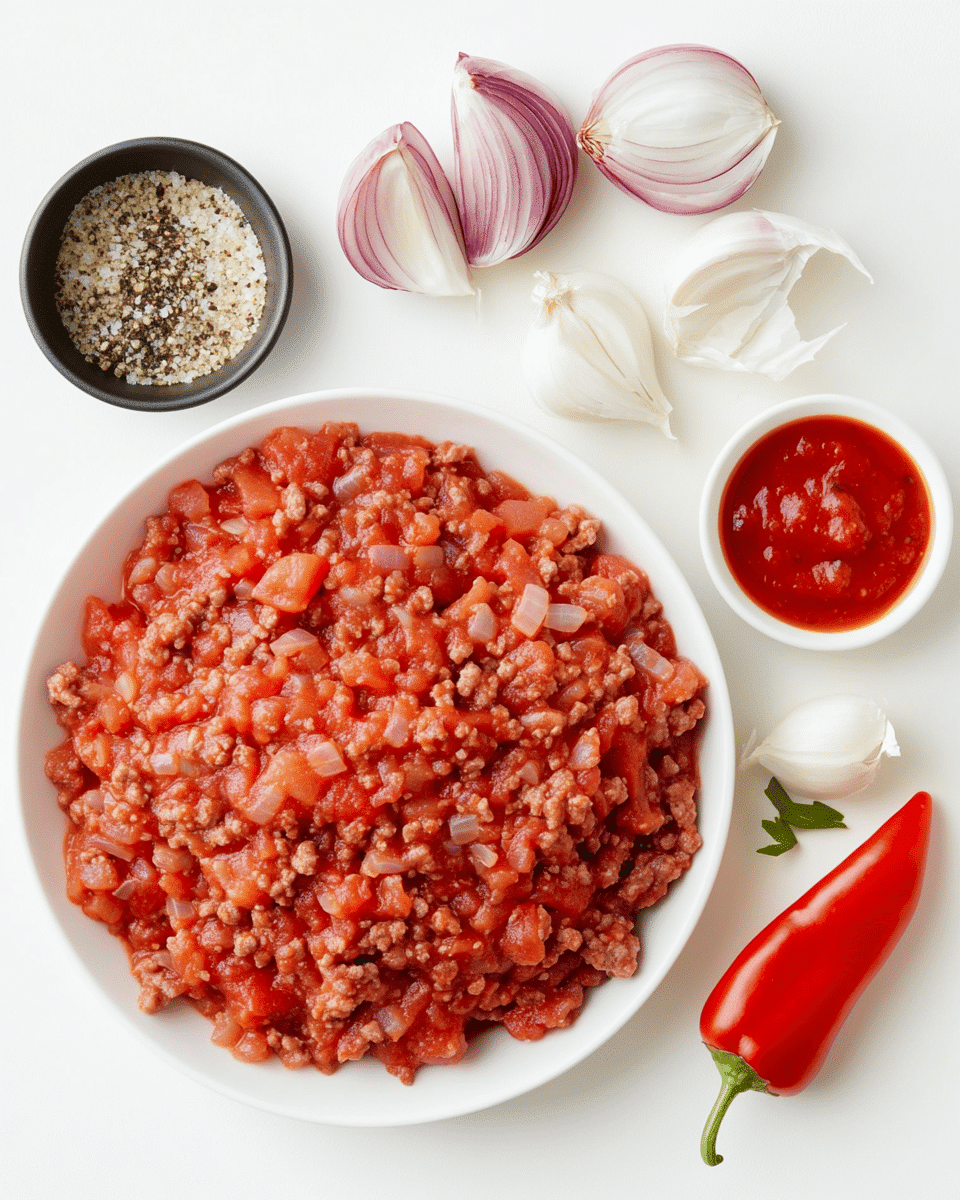 Ground beef crock pot recipe ingredients