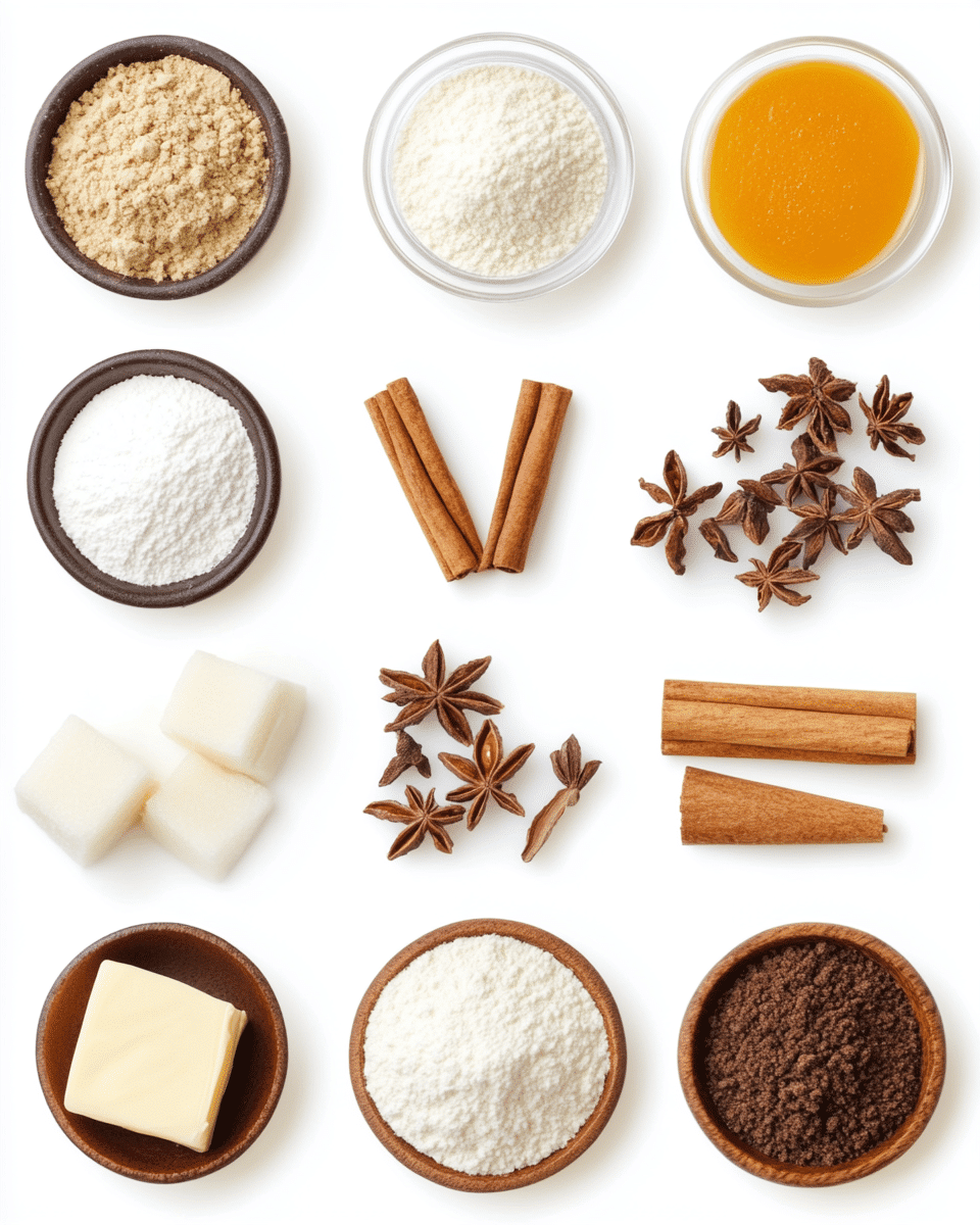 Iced Pumpkin Cookies ingredients