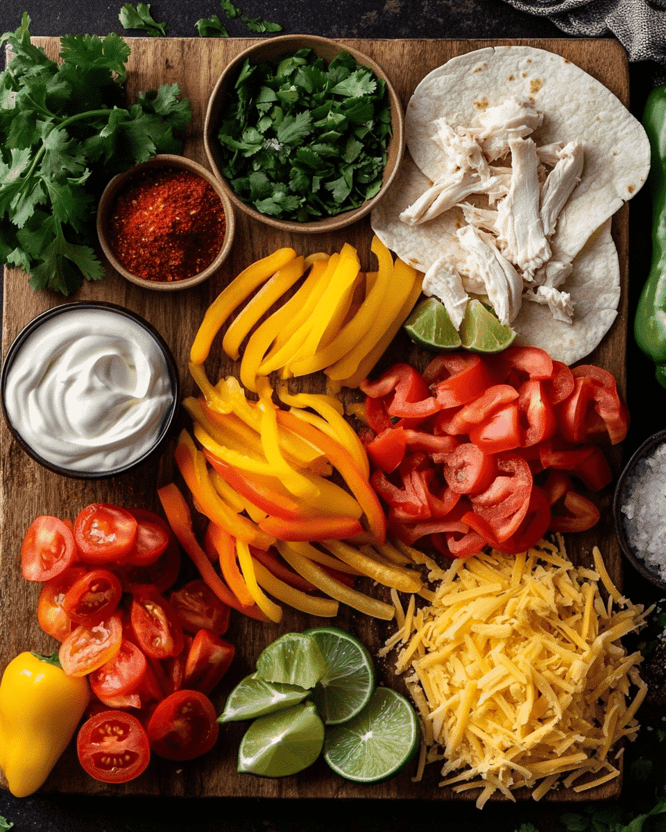 Chicken Fajita Casserole ingredients