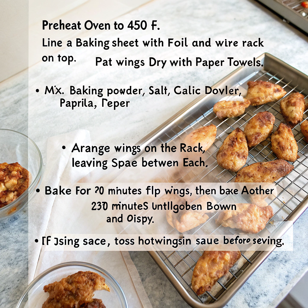 Baked Chicken Wings How to Make