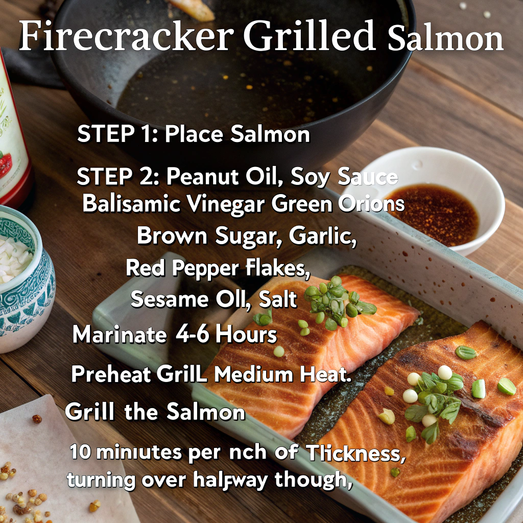 Firecracker Grilled Salmon How to Make