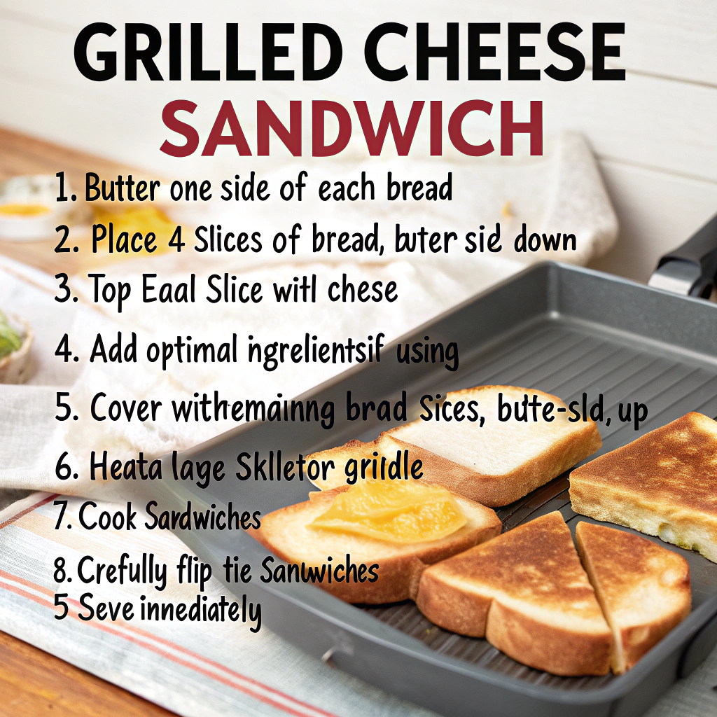 Grilled cheese sandwich how to make