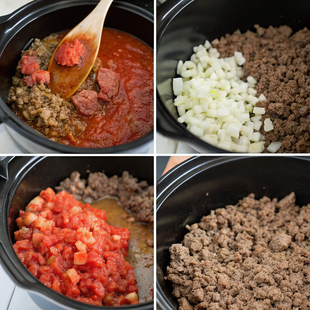 Ground beef crock pot recipes How to Make