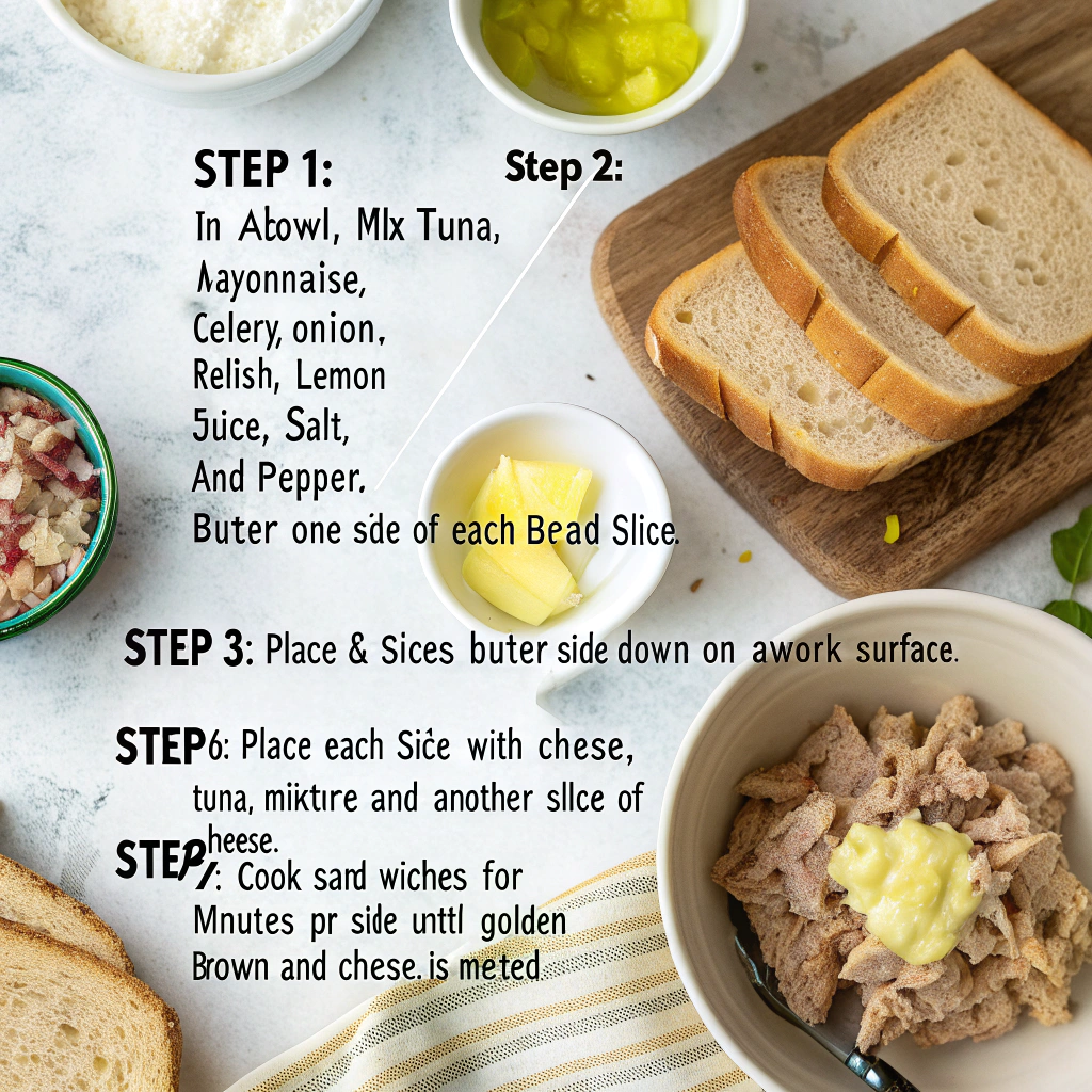 Tuna Melt How to Make