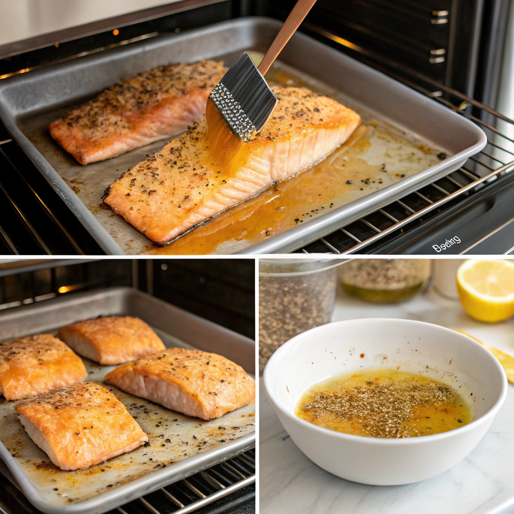Lemon pepper baked salmon How to Make 
