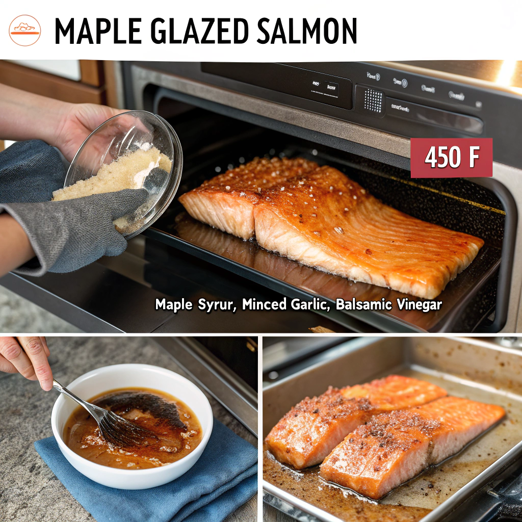 Maple Glazed Salmon How to Make