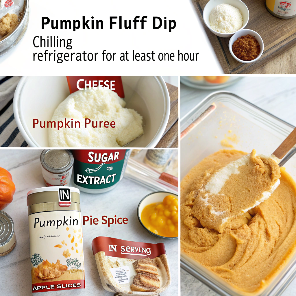 Pumpkin Fluff Dip How to Make