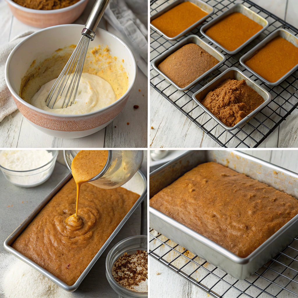 Pumpkin Gingerbread How to Make