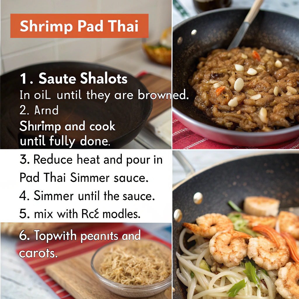 Shrimp Pad Thai How to Make
