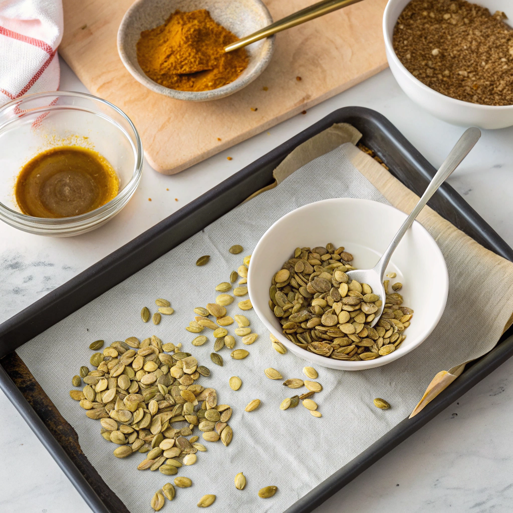 Spiced Pumpkin Seeds How to Make