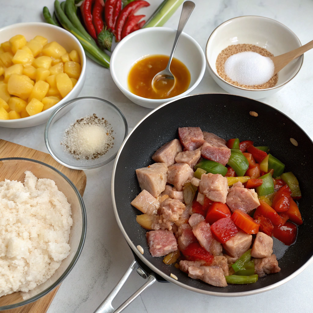 Sweet and Sour Pork How to Make