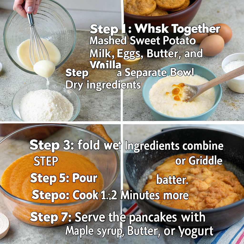 Sweet Potato Pancakes How to Make