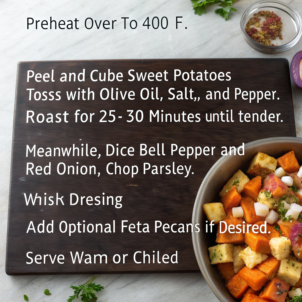 Sweet Potato Salad How to Make