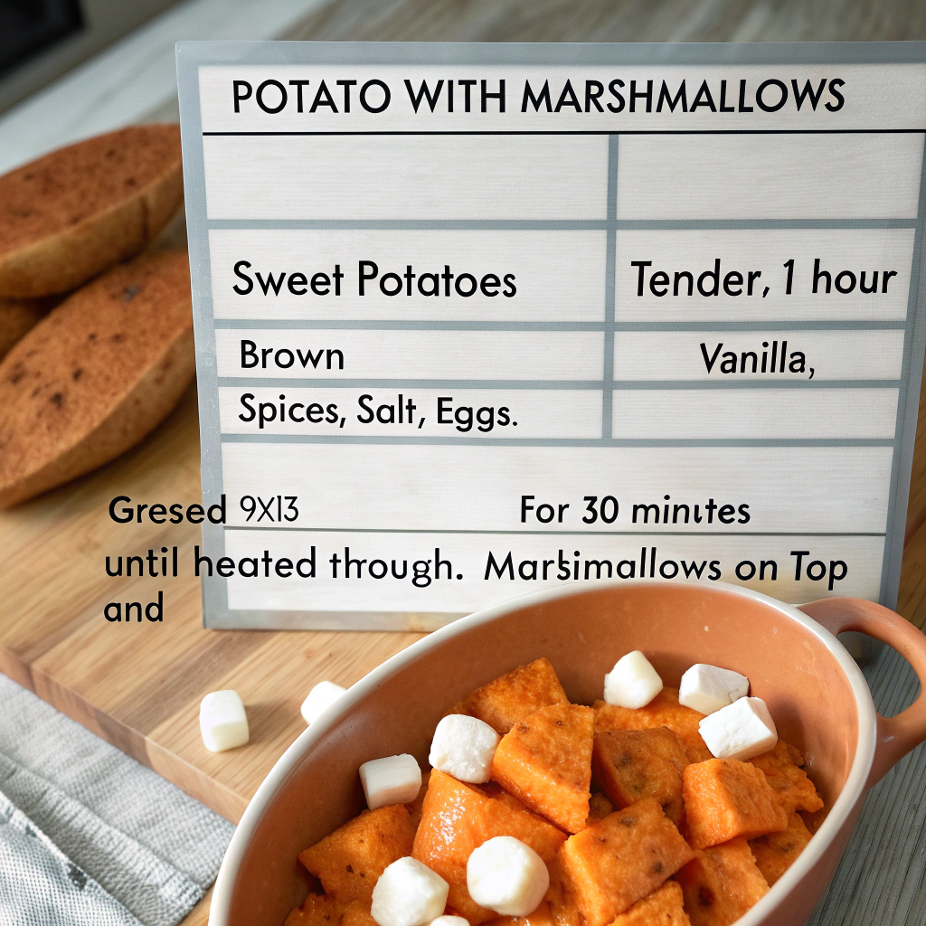Sweet Potato Casserole How to Make Steps
