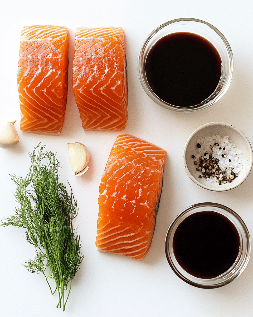 Maple Glazed Salmon ingredients
