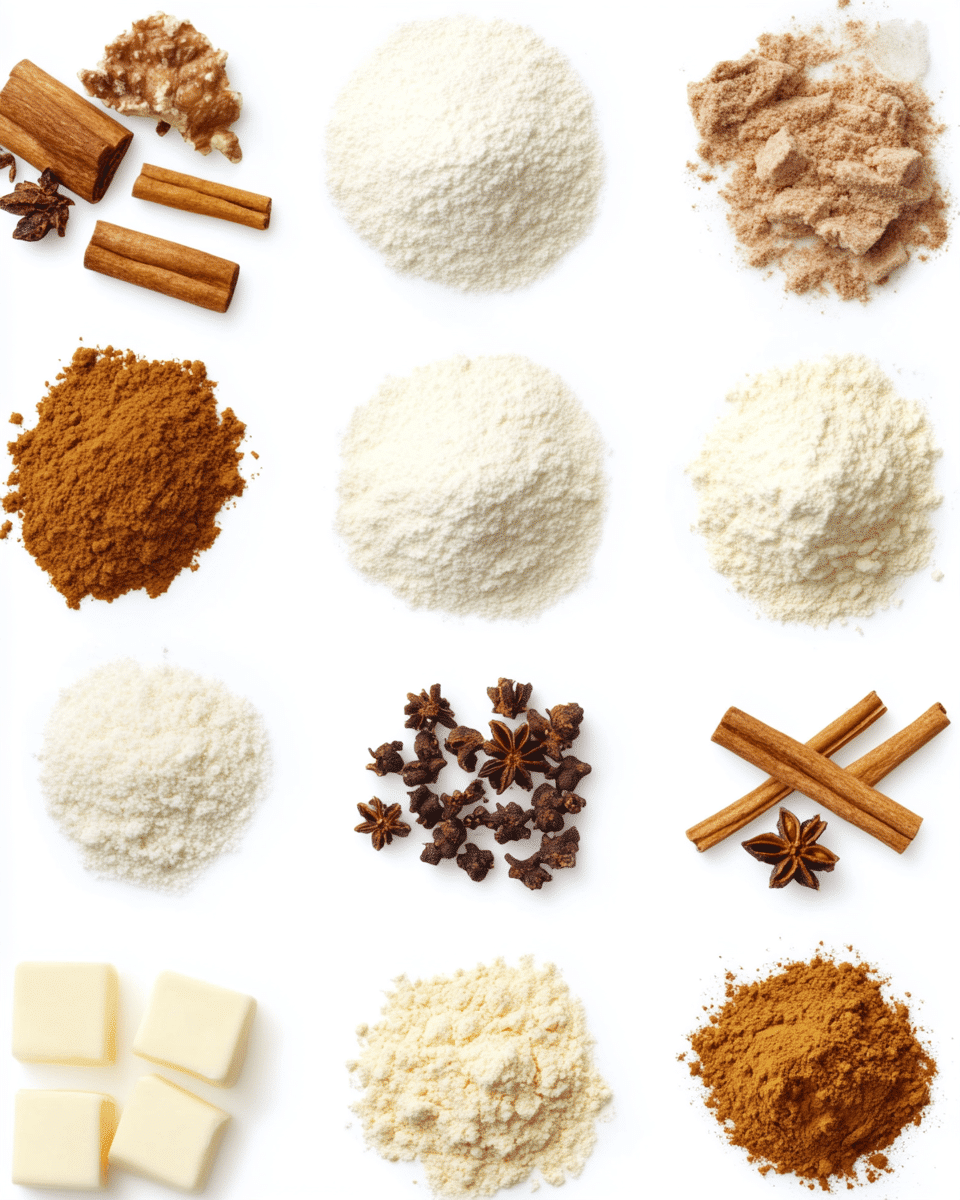 Pumpkin Spice Cupcakes ingredients