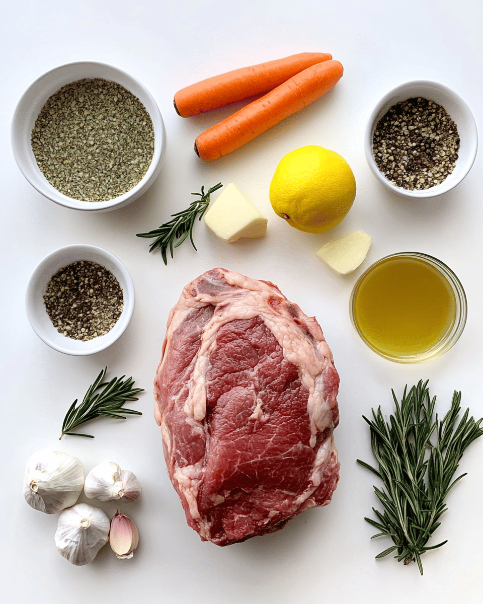 Roast Lamb Leg ingredients