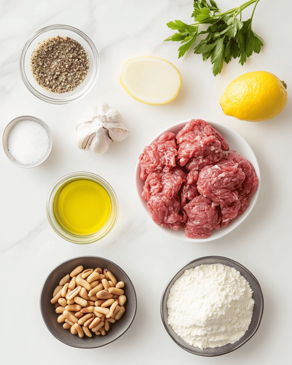 Sambousek ingredients