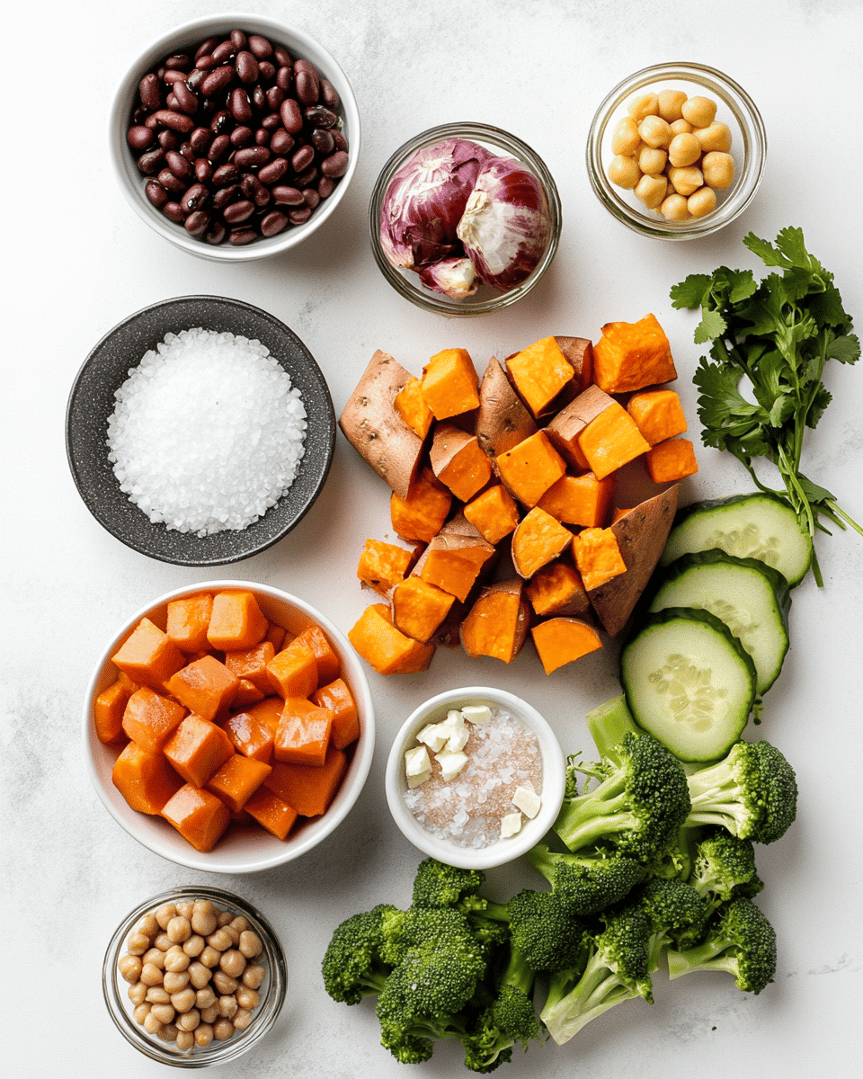 Stuffed Sweet Potatoes ingredients