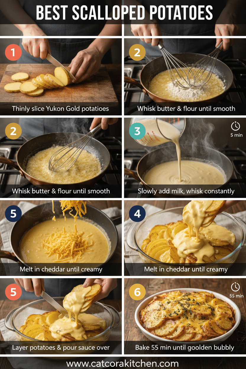 Scalloped potatoes how to make