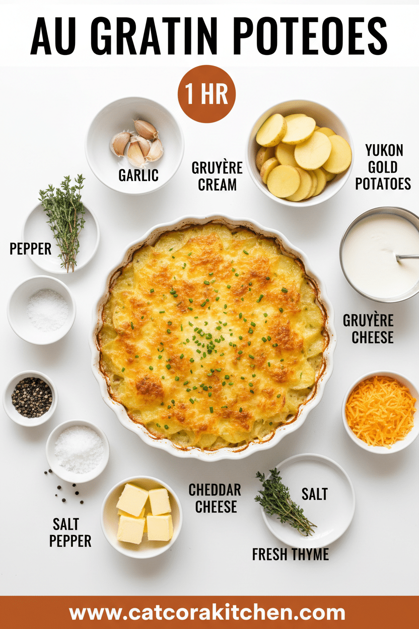Au Gratin Potatoes ingredients