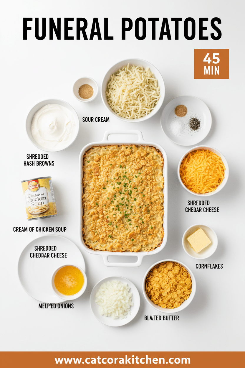 Funeral potatoes ingredients