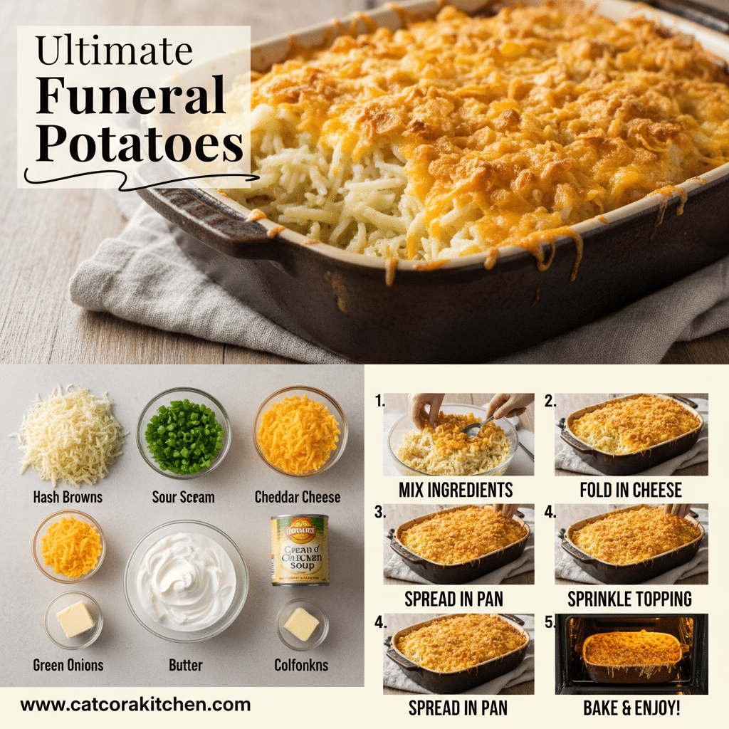 card recipe ingredients and instructions funeral potatoes